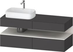 Duravit Studio F. A. Porsche Collection Asma dolap ünitesi 1400 mm Grafit Mat QA4765084490010