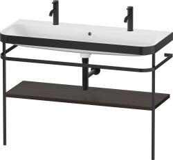 Duravit Happy D.2 c-bonded Metal lavabo konsolu 1175 mm Fırçalanmış Ceviz HP4759O69690000