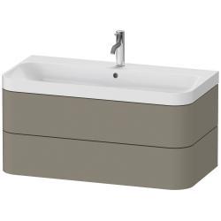 Duravit Happy D.2 c-shaped asma set 975 mm Taş Grisi Saten Mat Lake HP4348O9292