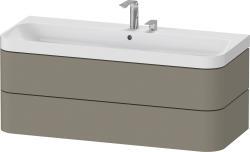 Duravit Happy D.2 c-shaped asma set 1175 mm Taş Grisi Saten Mat Lake HP4349E92920000