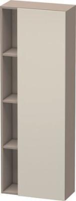 Duravit DuraStyle Boy dolabı Taupe Dekoru Kapı menteşesi: Sağ, Ön yüzey: Taupe Mat, Dekor, Gövde: Bazalt Mat, Dekor DS1238R9143