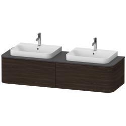 Duravit Happy D.2 Asma dolap ünitesi 1600 mm Fırçalanmış Ceviz HP4946B6969