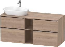 Duravit D-Neo Asma dolap ünitesi 1400 mm Marbeled Oak DE4970LBD550000