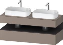 Duravit Studio F. A. Porsche Collection Asma dolap ünitesi 1400 mm Bazalt Mat QA4767080430000