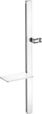 Duravit Raflı duş sürgüsü 810 mm Krom Beyaz Yüksek Parlak