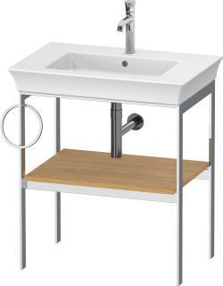 Duravit White Tulip Metal konsol 684 mm Doğal Meşe masif WT4543LH5H5