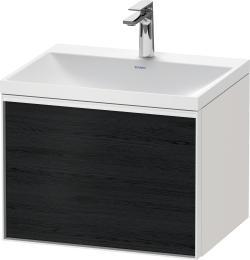 Duravit Vitrium c-bonded Asma dolap 600 mm Siyah Meşe VT4285O1622001W