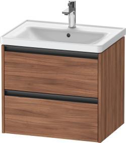 Duravit Ketho.2 Asma dolap ünitesi 634 mm Doğal Ceviz K25282079790000