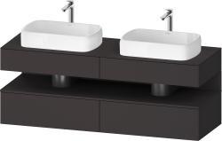 Duravit Studio F. A. Porsche Collection Asma dolap ünitesi 1600 mm Grafit Süper Mat QA4779080800000