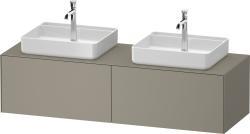 Duravit White Tulip Asma dolap ünitesi 1600 mm Taş Grisi Saten Mat Lake WT4865B92920010