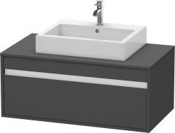 Duravit Ketho Asma dolap ünitesi 1000 mm Grafit Mat KT669504949