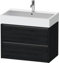 Duravit Ketho.2 Asma dolap ünitesi 784 mm Siyah Meşe K25277016160000