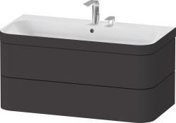 Duravit Happy D.2 c-bonded Asma dolap 975 mm Grafit Süper Mat HP4638E8080
