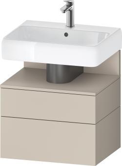 Duravit Studio F. A. Porsche Collection Asma dolap ünitesi 590 mm Taupe Süper Mat QA4393091830010
