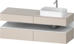 Duravit Studio F. A. Porsche Collection Asma dolap ünitesi 1600 mm Taupe Dekoru QA4778018910010