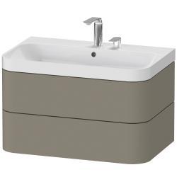 Duravit Happy D.2 c-shaped asma set 775 mm Taş Grisi Saten Mat Lake HP4347E9292