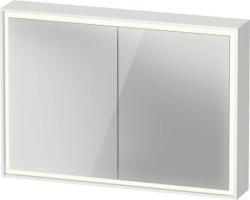 Duravit Vitrium Aynalı dolap Beyaz Mat Beyaz, Gövde malzemesi: Yüksek yoğunluklu üç katlı ahşap levha, Yuva: Entegre, Priz sayısı: 1, fiş priz tipi: F, Lavabo alanı aydınlatm VT7552018180010
