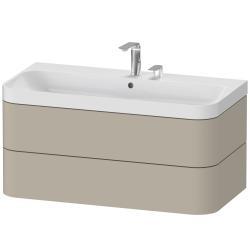 Duravit Happy D.2 c-shaped asma set 975 mm Taupe Saten Mat Lake HP4348E6060