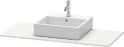 Duravit XSquare Tezgah 800 mm İskandinav Beyazı Saten Mat Lake