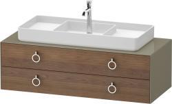 Duravit White Tulip Asma dolap ünitesi 1300 mm Amerikan Ceviz masif WT4992M77H20000