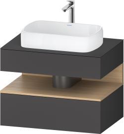 Duravit Studio F. A. Porsche Collection Asma dolap ünitesi 800 mm Grafit Mat QA4730030490000