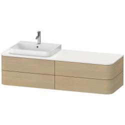 Duravit Happy D.2 Asma dolap ünitesi 1600 mm Akdeniz Meşesi Gerçek ahşap kaplama HP4963L71710010