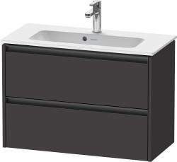 Duravit Ketho.2 Asma dolap ünitesi 810 mm Grafit Süper Mat K25256080800000