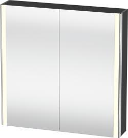 Duravit XSquare Aynalı dolap 800 mm Grafit Mat