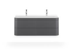 Duravit Happy D.2 c-bonded Asma dolap 1175 mm Grafit Süper Mat HP4640O80800000