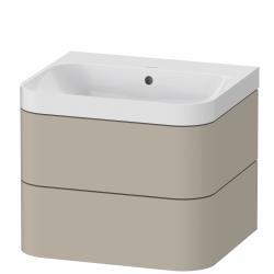 Duravit Happy D.2 c-shaped asma set 575 mm Taupe Saten Mat Lake HP4345N6060