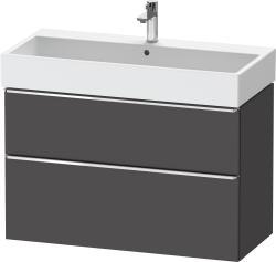 Duravit D-Neo Asma dolap ünitesi 984 mm Grafit Mat DE4374010490000