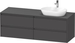 Duravit Ketho.2 Asma dolap ünitesi 1600 mm Grafit Mat K24899R49490000