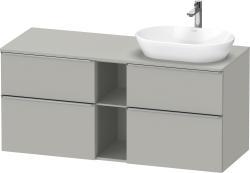 Duravit D-Neo Asma dolap ünitesi 1400 mm Beton Gri Mat Dekor DE4970R70070000