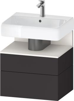 Duravit Studio F. A. Porsche Collection Asma dolap ünitesi 590 mm Grafit Süper Mat QA4393084800010