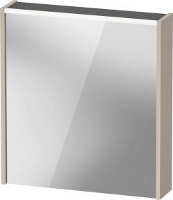 Duravit D-Code Aynalı dolap 650 mm Taupe Dekoru DC7105L91910000