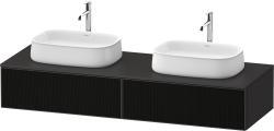 Duravit Zencha Asma dolap ünitesi 1600 mm Siyah Çizgi Yapısı ZE4815B63800000