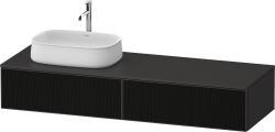 Duravit Zencha Asma dolap ünitesi 1600 mm Siyah Çizgi Yapısı ZE4814L63800000