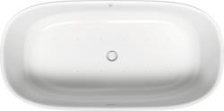 Duravit Zencha Bağımsız masajlı küvet 1800 mm Beyaz Saten Mat