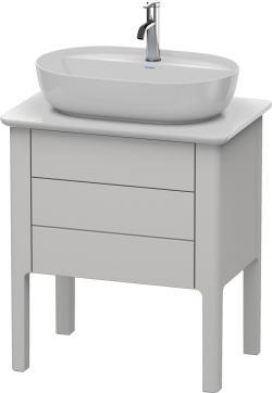 Duravit Luv Yerden dolap ünitesi için tezgah 638 mm İskandinav Beyazı Saten Mat Lake LU956503939