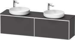 Duravit Vitrium Asma dolap ünitesi 1600 mm Grafit Mat VT4784B4949000W