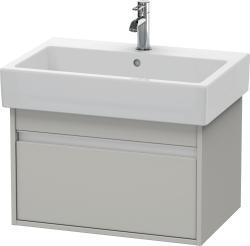 Duravit Ketho Asma dolap ünitesi 650 mm Beton Gri Mat Dekor KT668400707