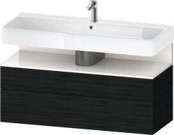 Duravit Studio F. A. Porsche Collection Asma dolap ünitesi 1190 mm Siyah Meşe QA4396022160010