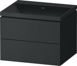 Duravit Vitrium c-shaped asma set 600 mm Koyu Gri Mat VT6950NHEHE0000