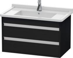 Duravit Ketho Asma dolap ünitesi 800 mm Siyah Meşe KT664401616