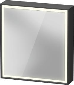 Duravit Vitrium Aynalı dolap 650 mm Grafit Mat VT7155L49490000