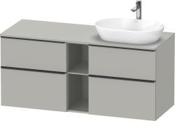Duravit D-Neo Asma dolap ünitesi 1400 mm Beton Gri Mat Dekor DE4970RBD070000