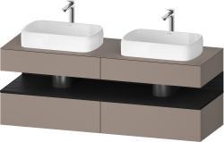 Duravit Studio F. A. Porsche Collection Asma dolap ünitesi 1600 mm Bazalt Mat QA4779016430000