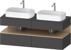 Duravit Studio F. A. Porsche Collection Asma dolap ünitesi 1400 mm Grafit Mat QA4767030490000