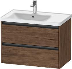 Duravit Ketho.2 Asma dolap ünitesi 784 mm Koyu Ceviz Dekor K25285021210000