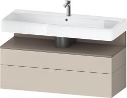 Duravit Studio F. A. Porsche Collection Asma dolap ünitesi 1190 mm Taupe Süper Mat QA4396043830000
